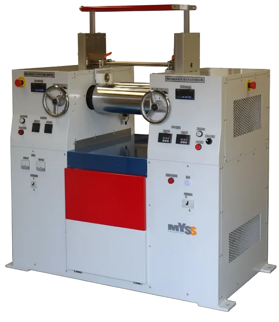 ロール間隙調整手動ハンドルタイプ